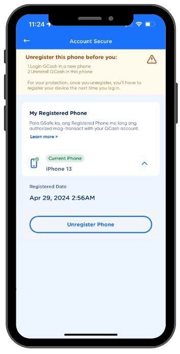 gcash device not secure|Account Secure – GCash Help Center.